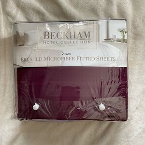 Brushed Microfiber Fitted Sheets, Queen - 2 Pack​​​​​